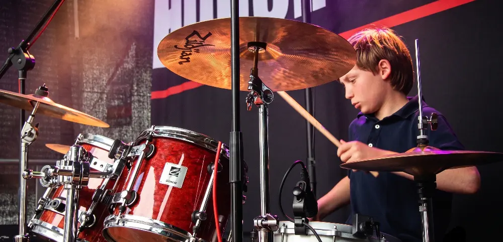 Drumles bij House of Music Katwijk
