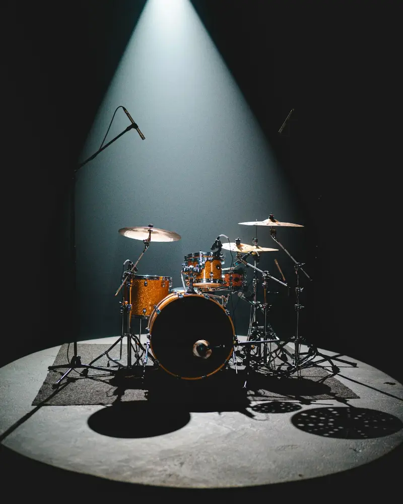 Drumles voor leerlingen uit Sassenheim bij House of Music Katwijk