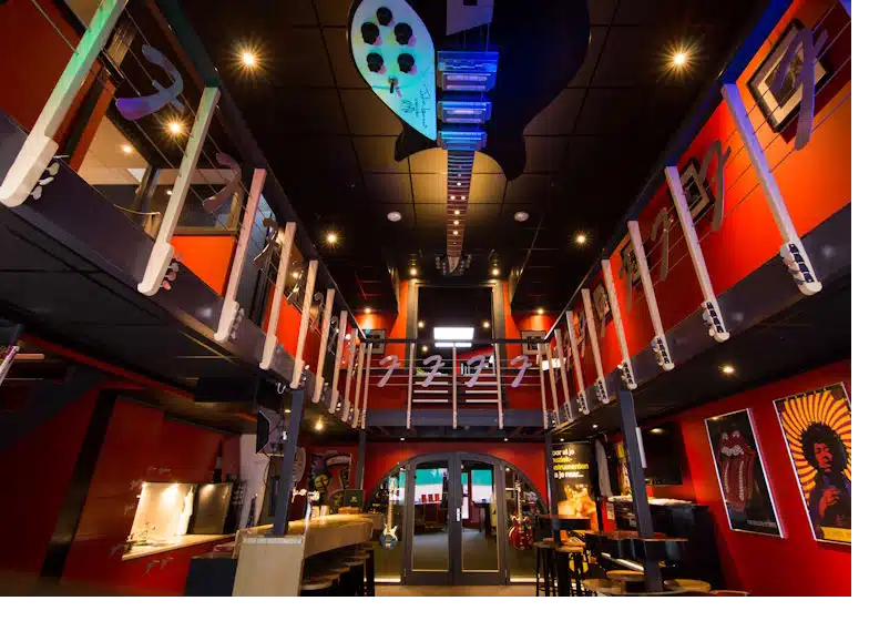 Interieur muziekschool House of Music Katwijk