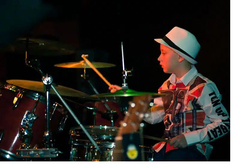 Professionele drumruimte muziekschool Katwijk