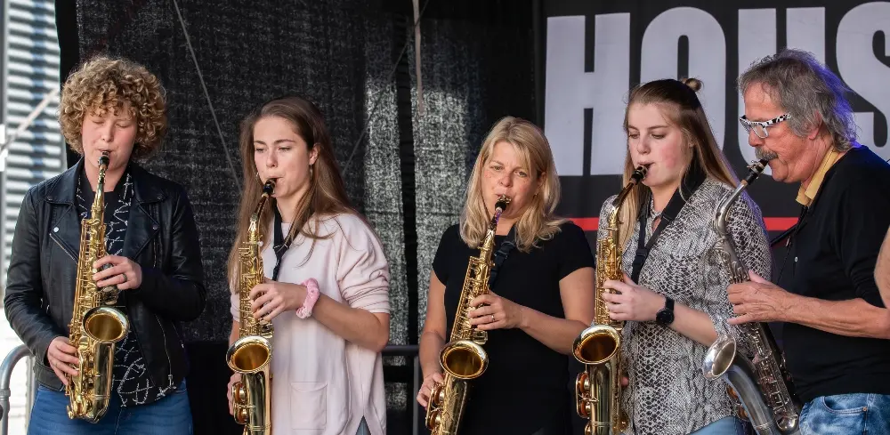 Saxofoonles bij House of Music